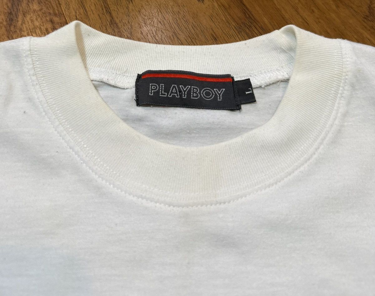 Playboy Vintage 90’s Playboy T Shirt L White Muscle 100% Authentic Size US L / EU 52-54 / 3 - 5 Thumbnail