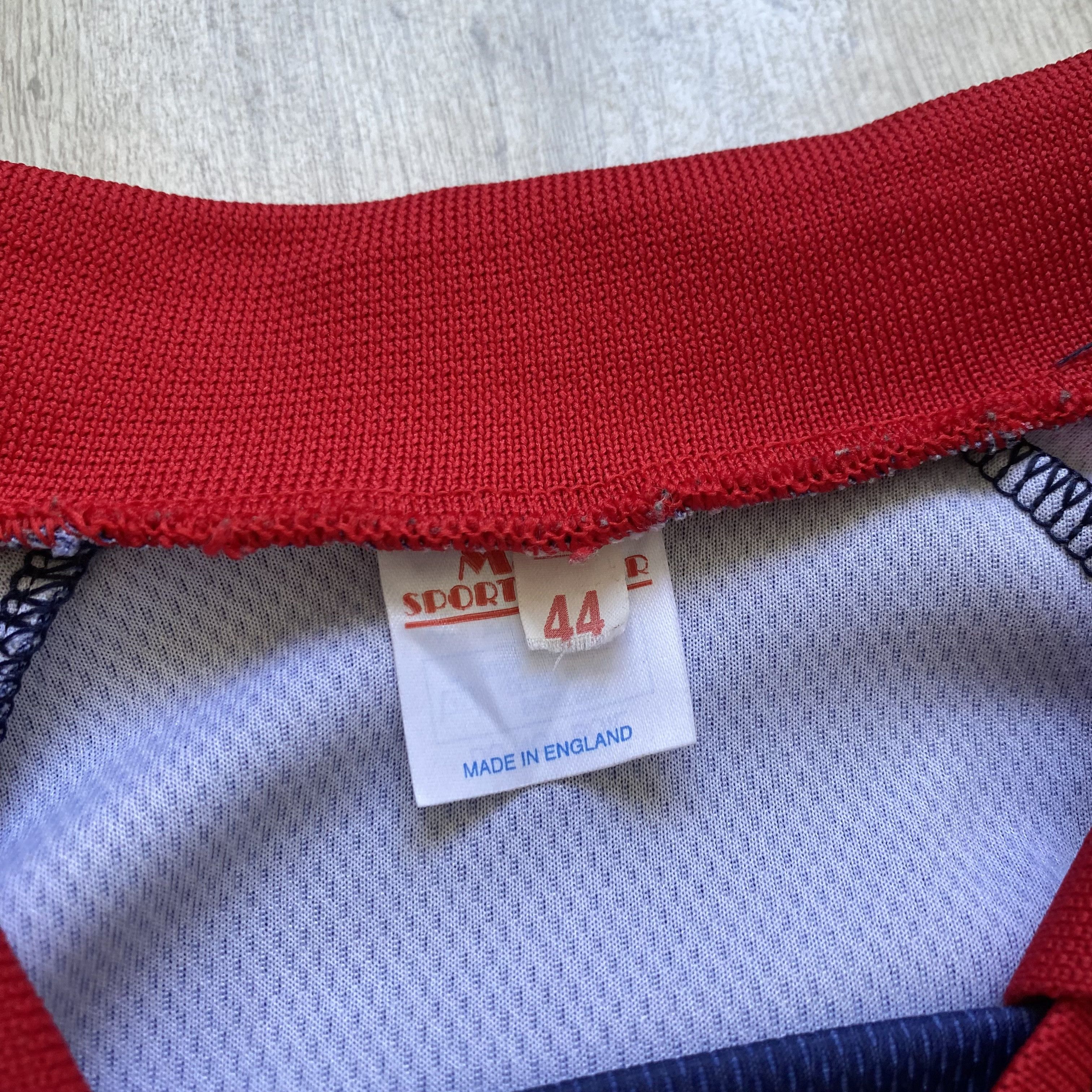 Umbro Vintage 80-90s Blokcore Soccer Jersey polo Rugby longsleeve Size US L / EU 52-54 / 3 - 6 Thumbnail
