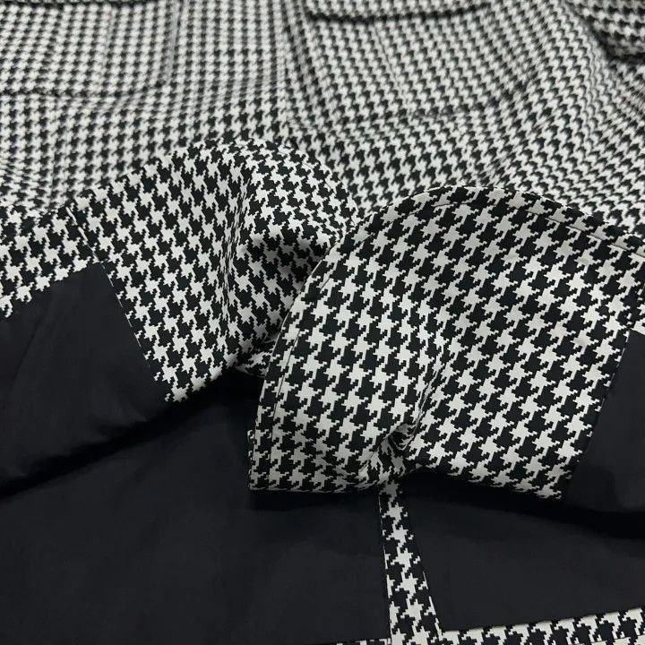Dior Dior Houndstooth Print Single-Breasted Jacket 0079-2507 Size M / US 6-8 / IT 42-44 - 8 Thumbnail