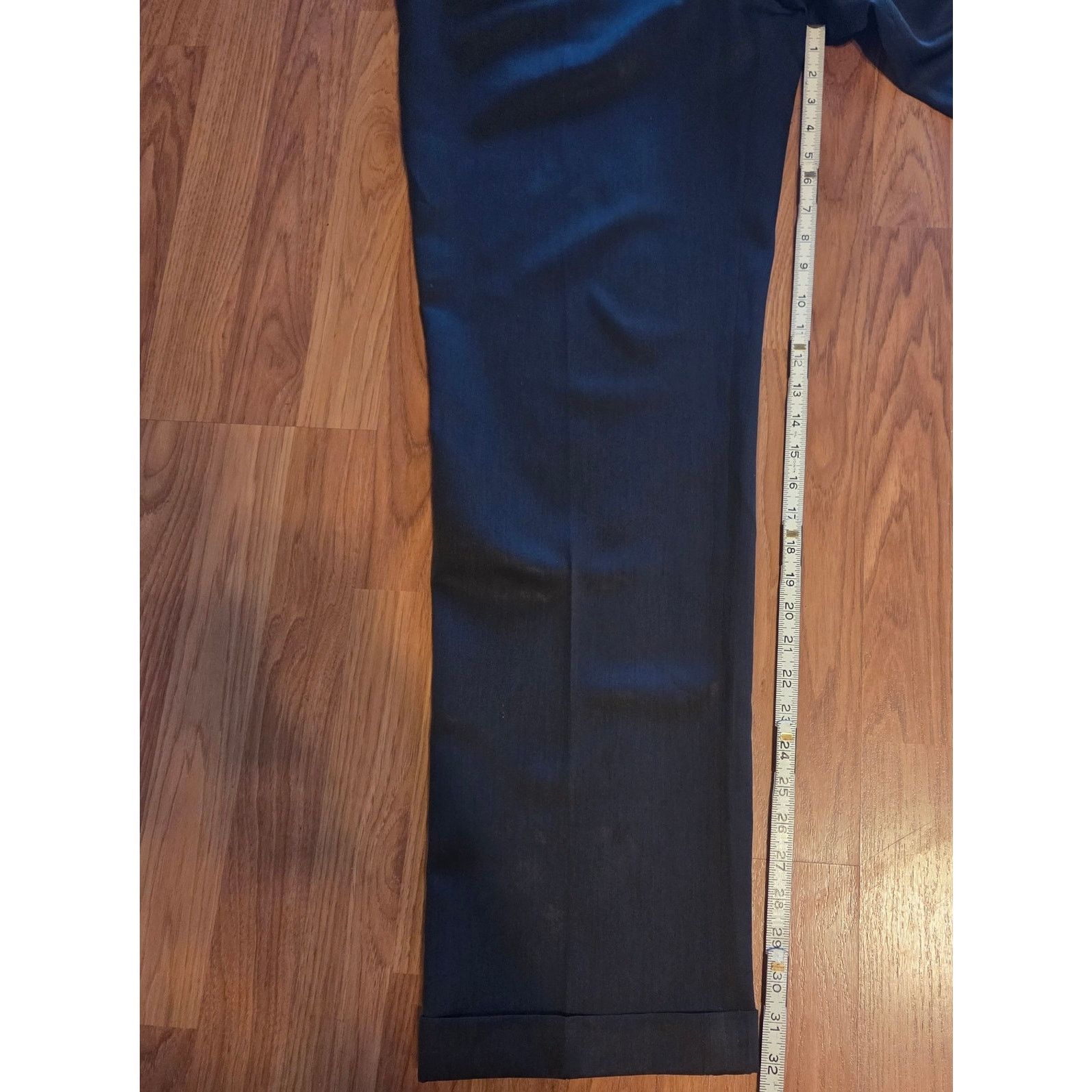 Perry Ellis Perry Ellis Portfolio Black Business Pants - Size W34 L32 Size 34" / US 12 / IT 48 - 5 Thumbnail