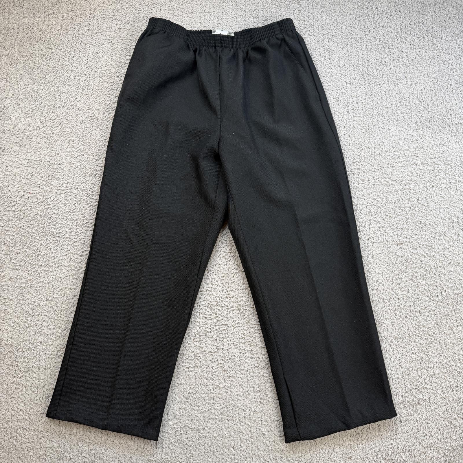 Other Alfred Dunner Women Elastic Waist Dress Pants Petite 6P Size 28" / US 6 / IT 42 - 1 Thumbnail