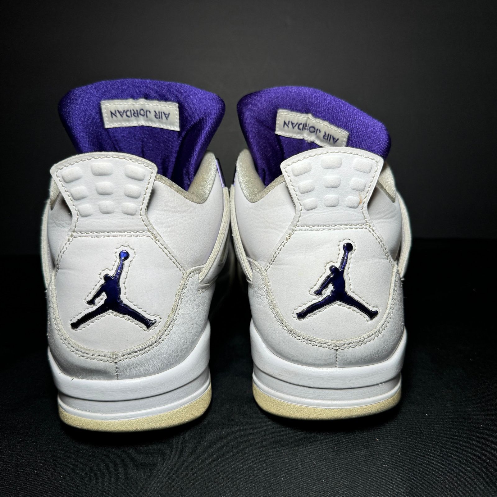 Jordan Brand × Nike Size 10.5 - Air Jordan 4 Retro Purple Metallic Men's Shoes Size US 10.5 / EU 43-44 - 7 Thumbnail