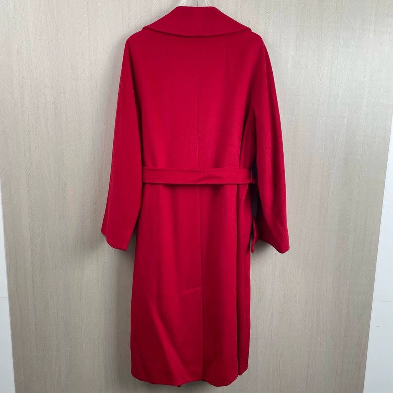 Max Mara Max Mara Classic Red Coat Size M / US 6-8 / IT 42-44 - 3 Thumbnail