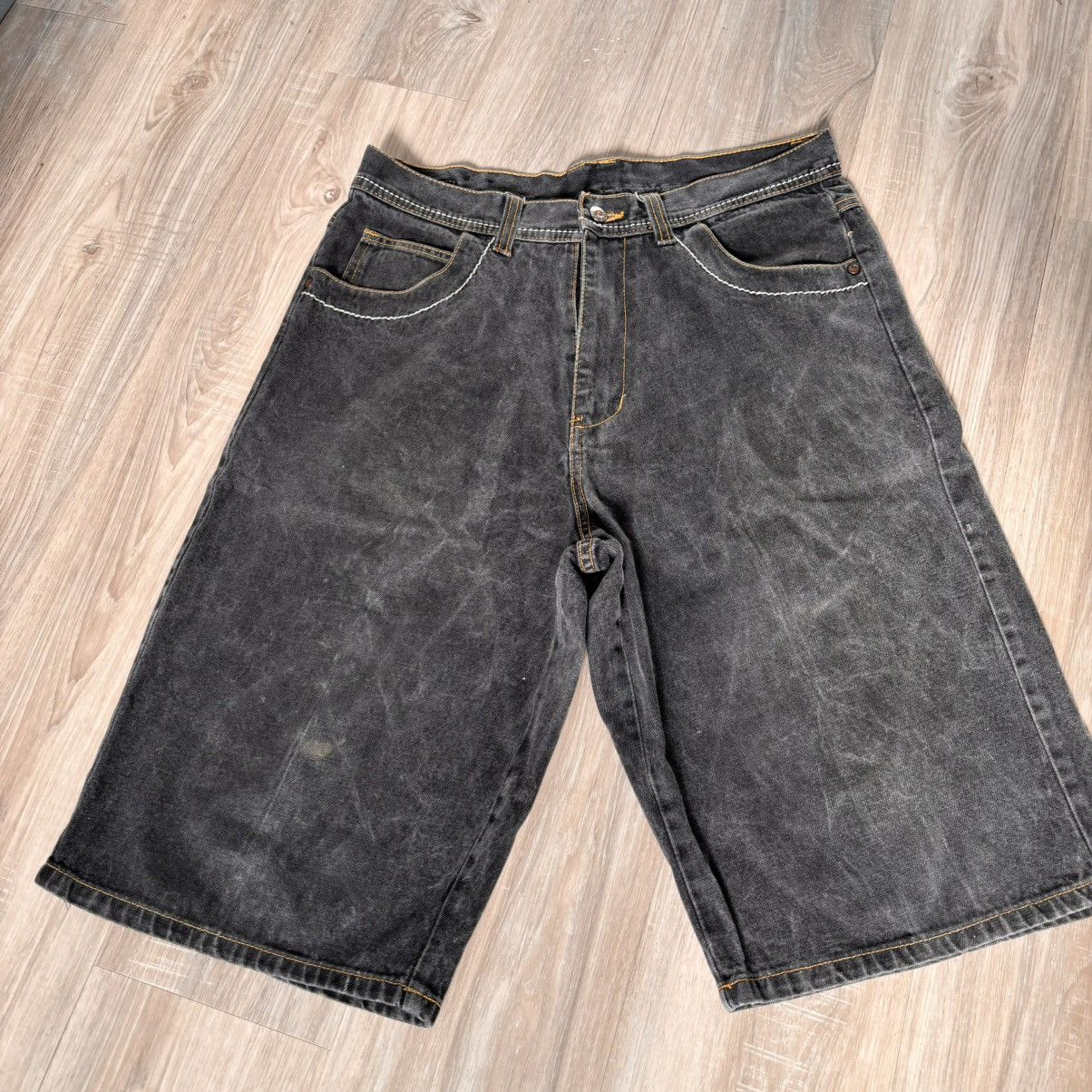 Karl Kani Kani Gold Jorts Size US 36 / EU 52 - 2 Thumbnail