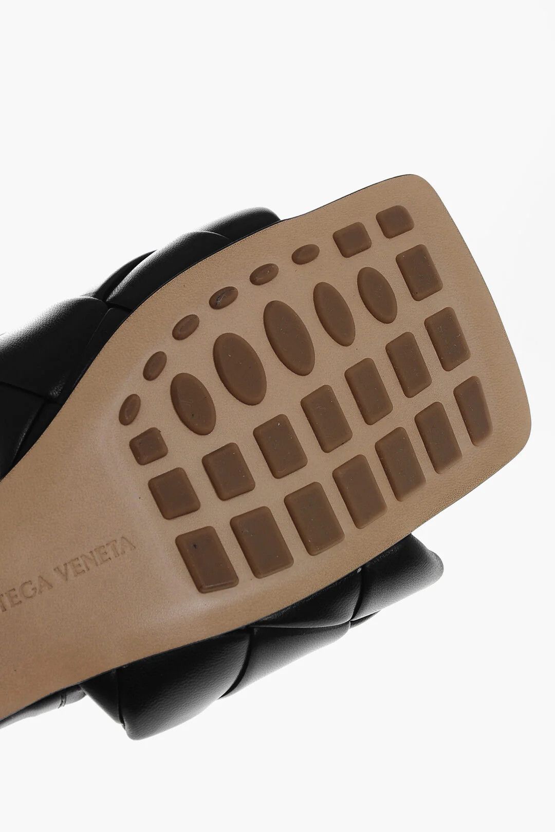 Bottega Veneta og1mm0426 Braided Leather Sliders in Black Size US 5 / IT 35 - 5 Thumbnail