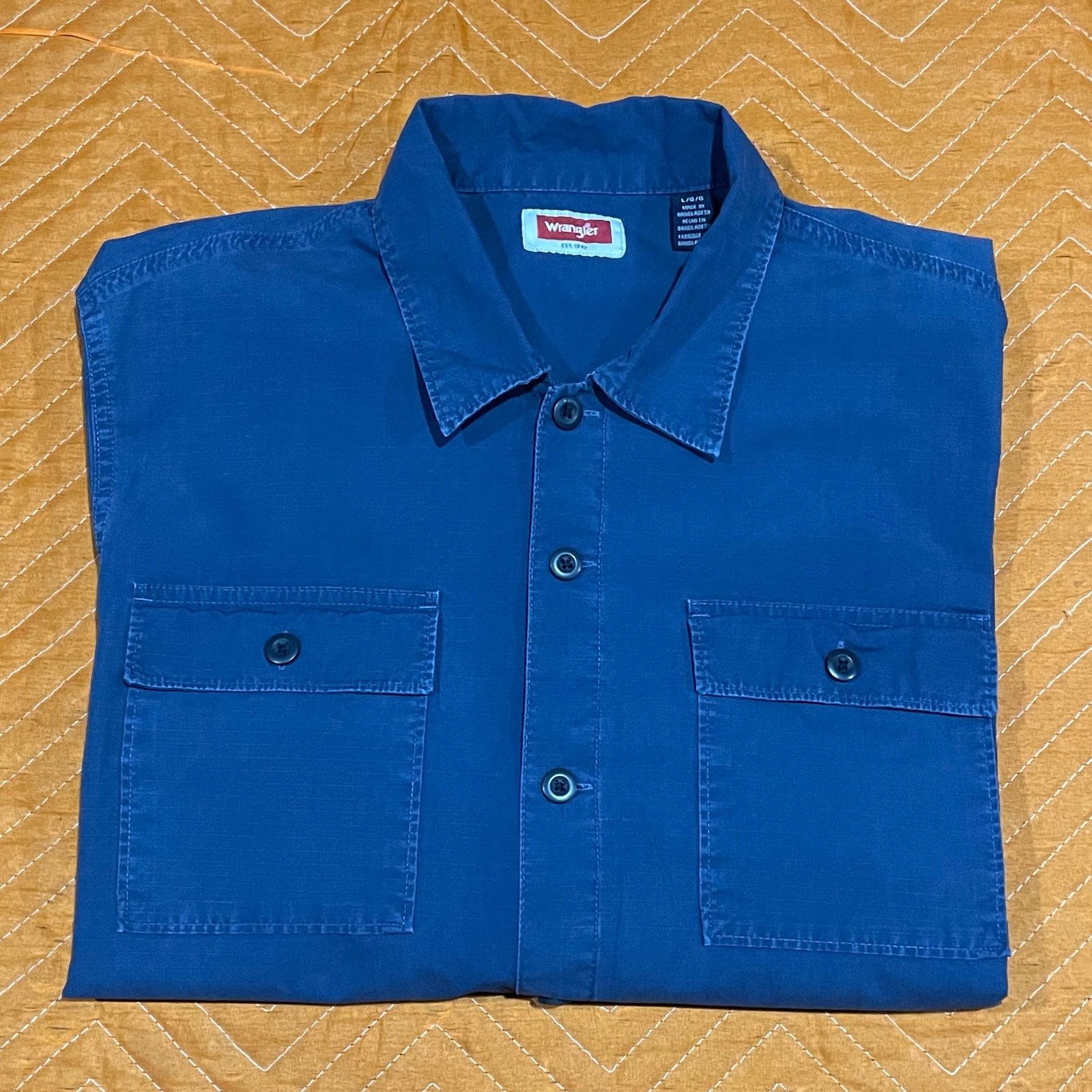 Wrangler Wrangler Long Sleeve Size US L / EU 52-54 / 3 - 8 Thumbnail