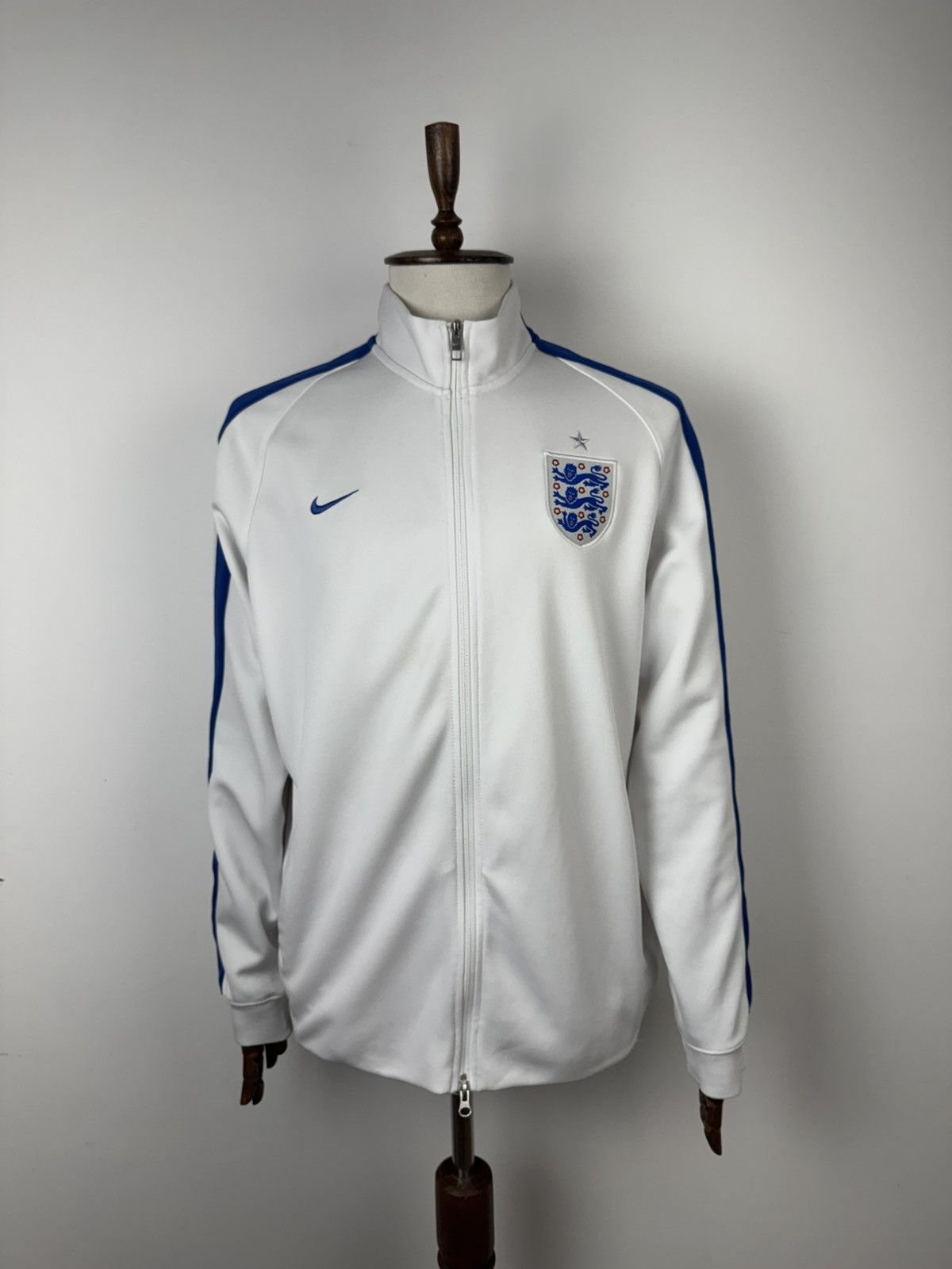 Nike × Vintage Men’s Nike England Track Top Jacket size XXL Size US XXL / EU 58 / 5 - 1 Thumbnail