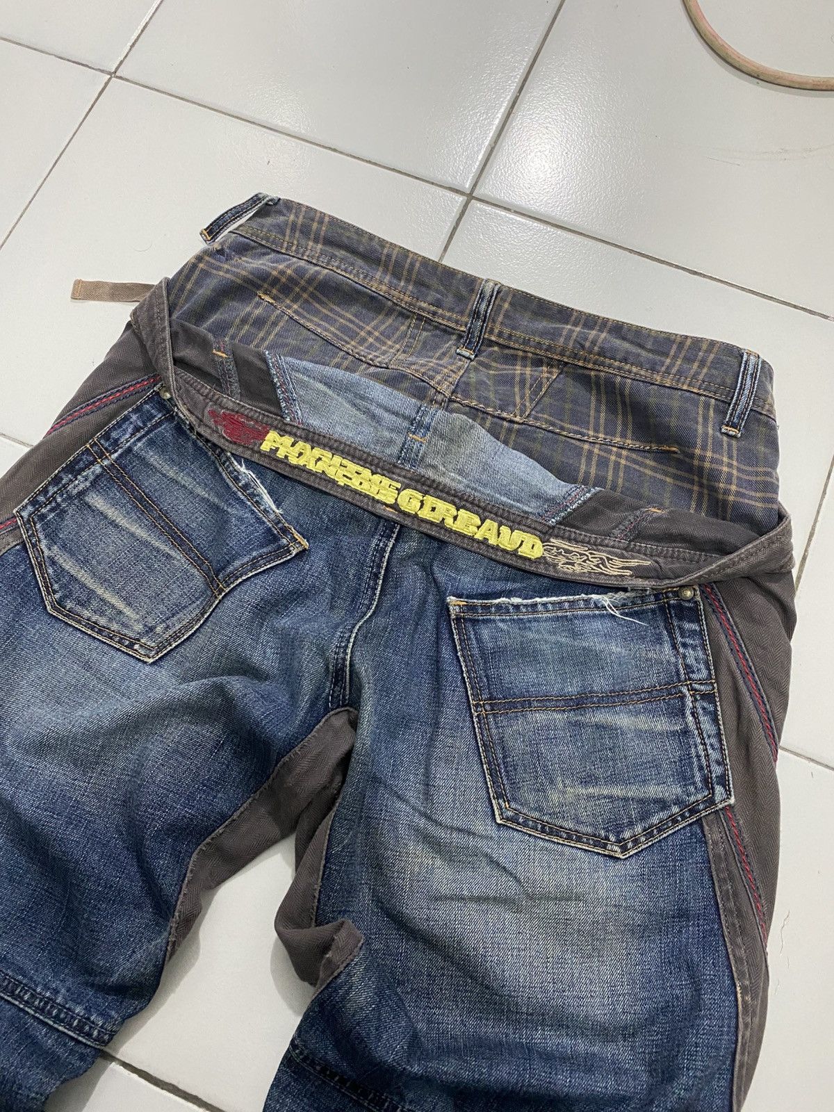 If Six Was Nine × Japanese Brand × Marithe + Francois Girbaud 2000s-Marithe Francois Girbaud Double Wise Jeans Pants Size US 31 - 10 Thumbnail