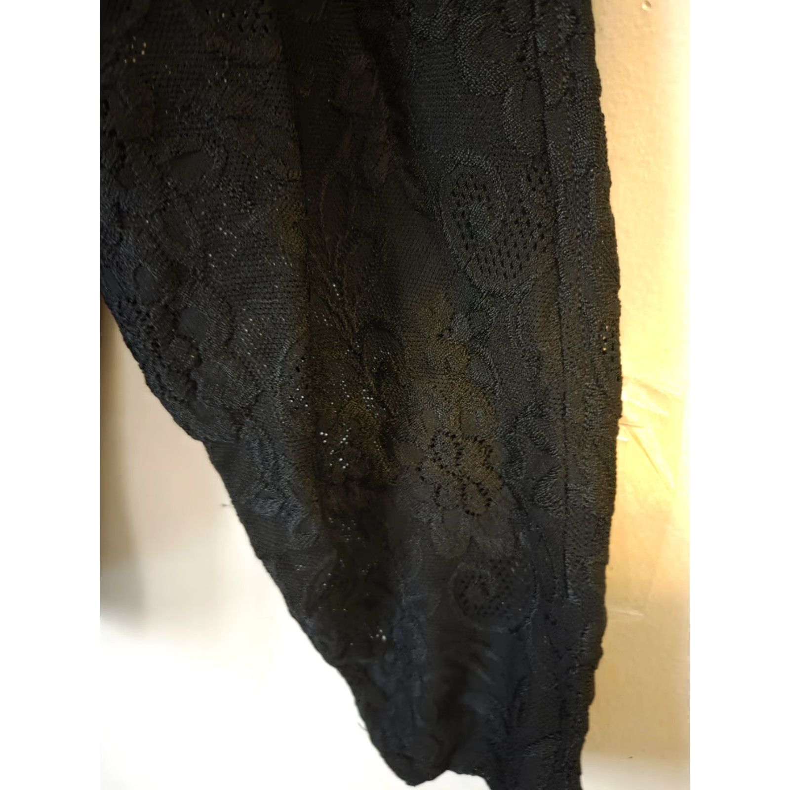 Vintage VINTAGE Chico's Design Black Lace Full Zip Hoodie Jacket Size 0 Small Size XS / US 0-2 / IT 36-38 - 4 Thumbnail
