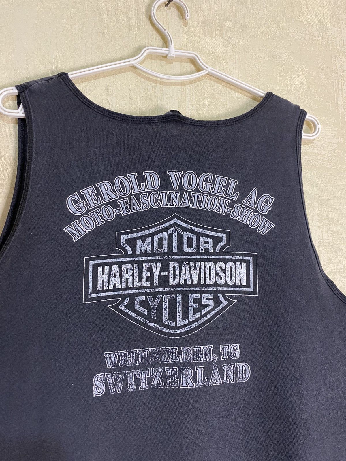 Harley Davidson × Vintage Vintage Harley Davidson 00s Shirt Tank Top Size US L / EU 52-54 / 3 - 6 Thumbnail