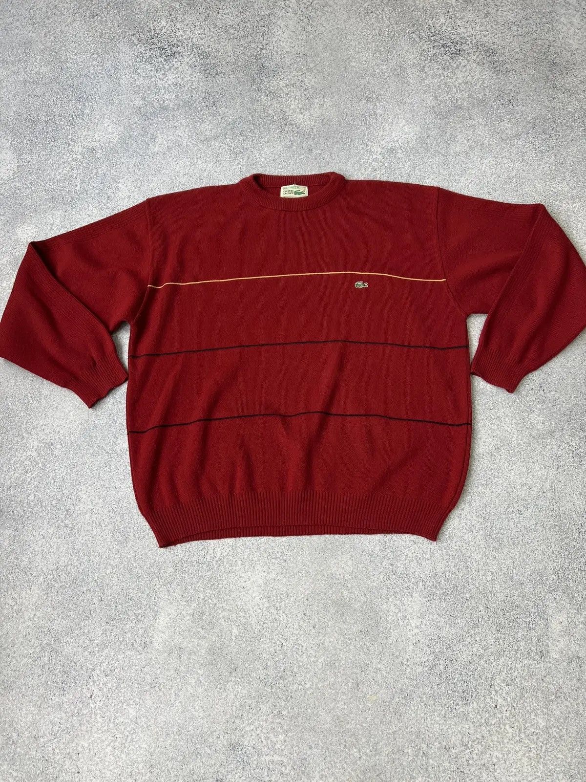 Lacoste × Vintage Vintage Lacoste Old money style sweater Size US L / EU 52-54 / 3 - 3 Thumbnail