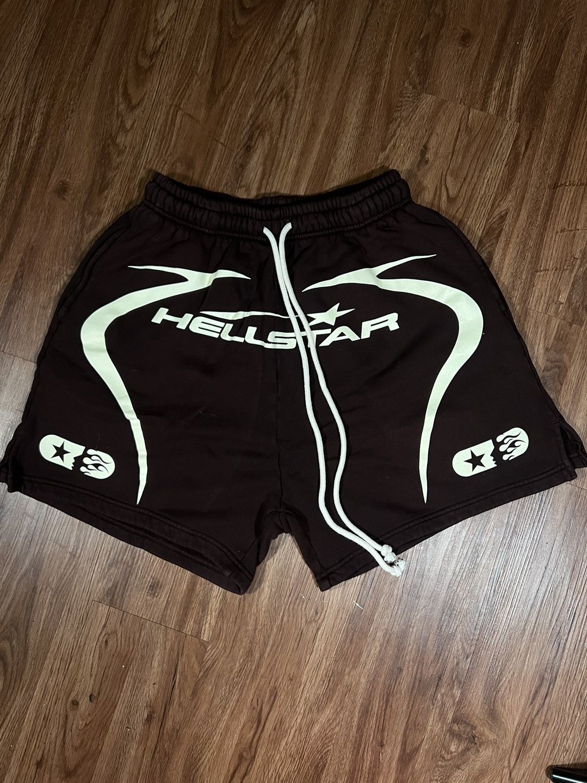 Designer × HELLSTAR Hellstar Warm Up Shorts Small Size US 30 / EU 46 - 1 Thumbnail