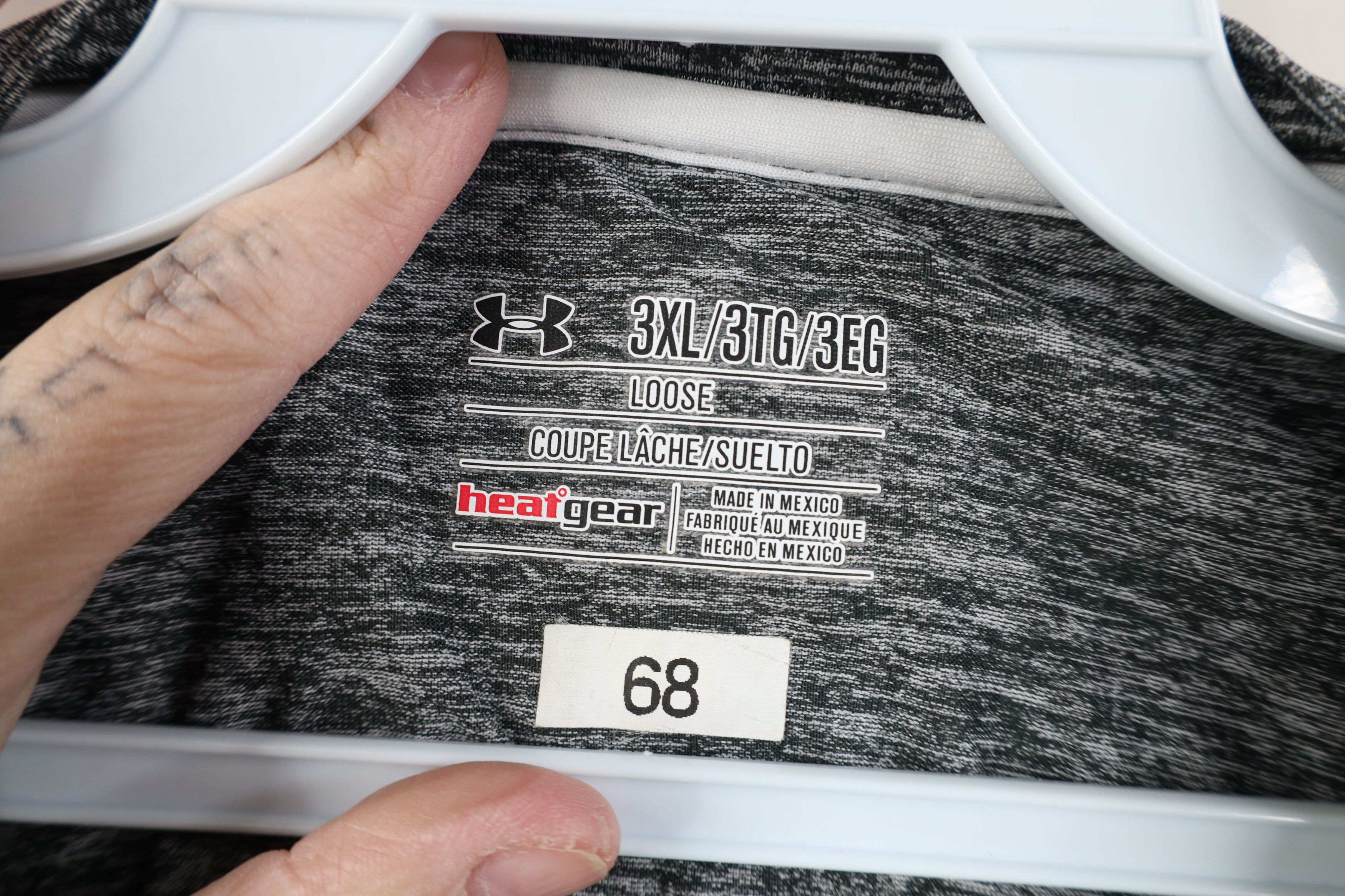 Under Armour Under Armour University of Wisconsin Football T-Shirt Gray Size US XXL / EU 58 / 5 - 7 Thumbnail