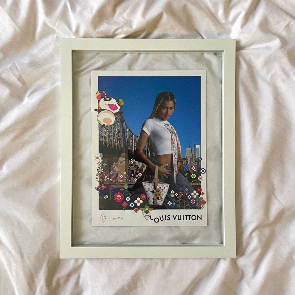 Louis Vuitton × Takashi Murakami Louis Vuitton x Takashi Murakami Zendaya Queensboro Poster Size ONE SIZE - 2 Thumbnail
