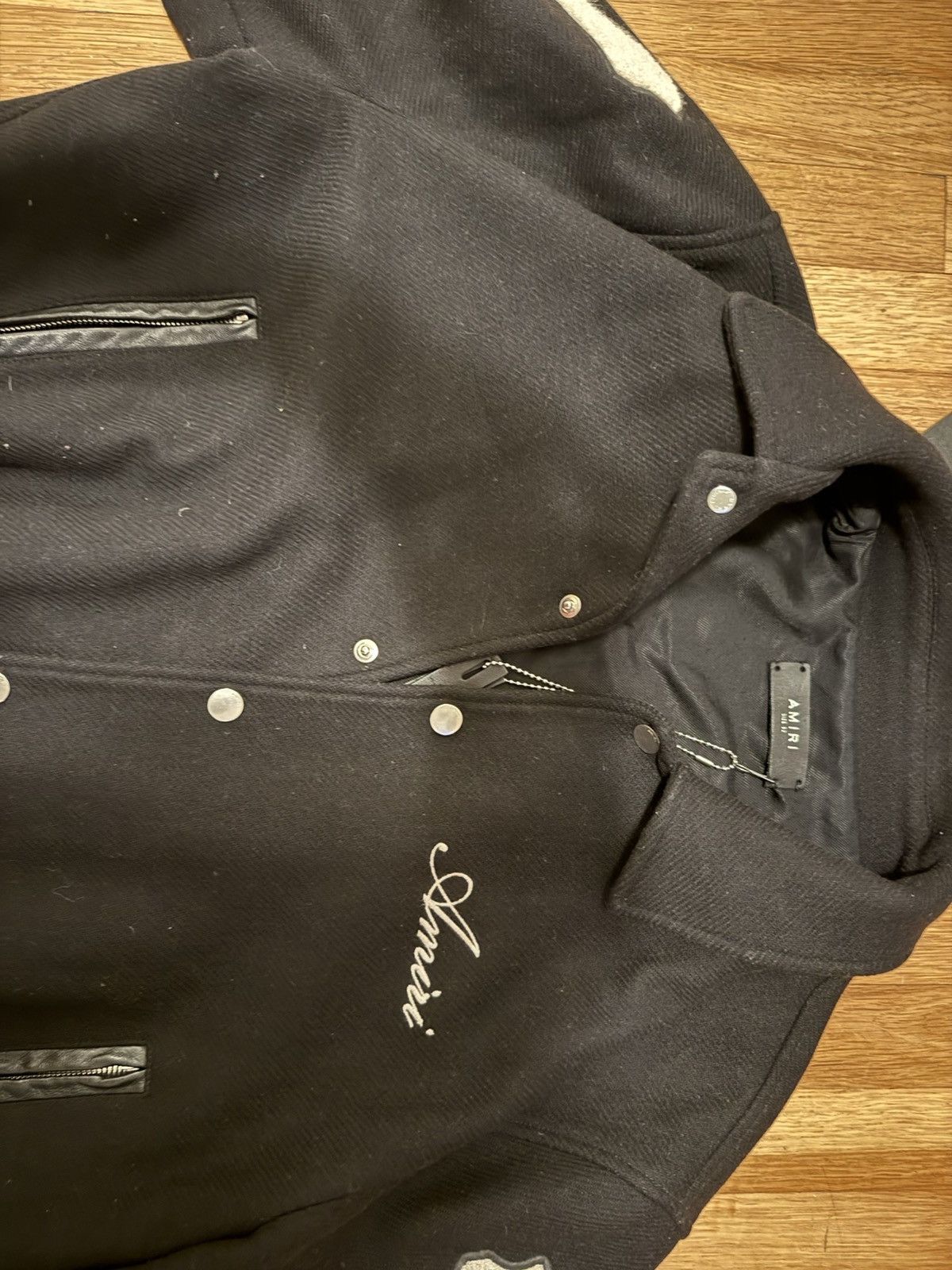 Amiri Amiri bones varsity jacket Size US L / EU 52-54 / 3 - 2 Thumbnail