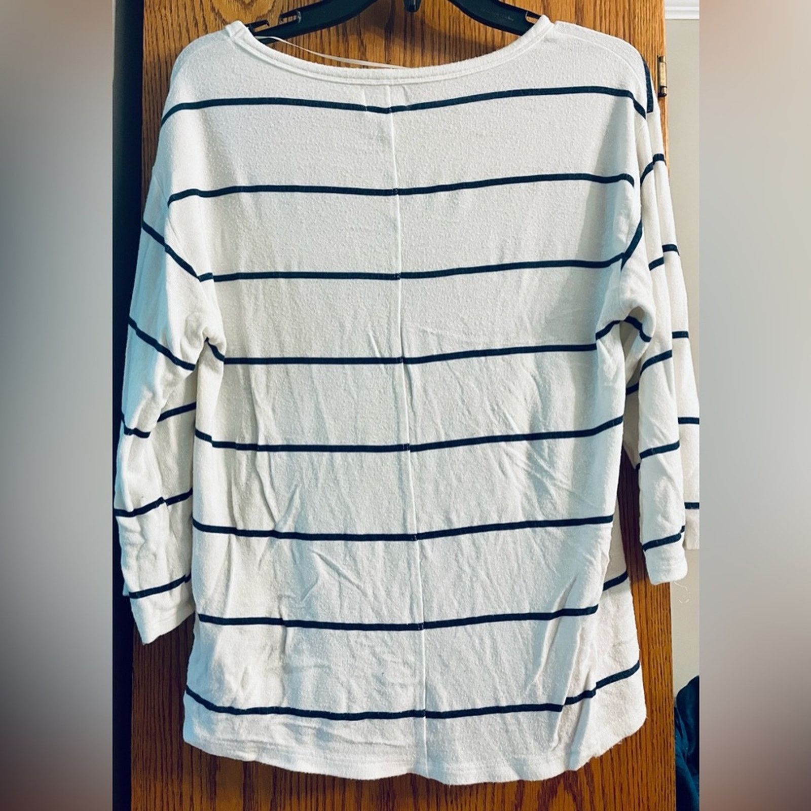 Sundry Sundry Black and White Striped Top Size M / US 6-8 / IT 42-44 - 2 Thumbnail