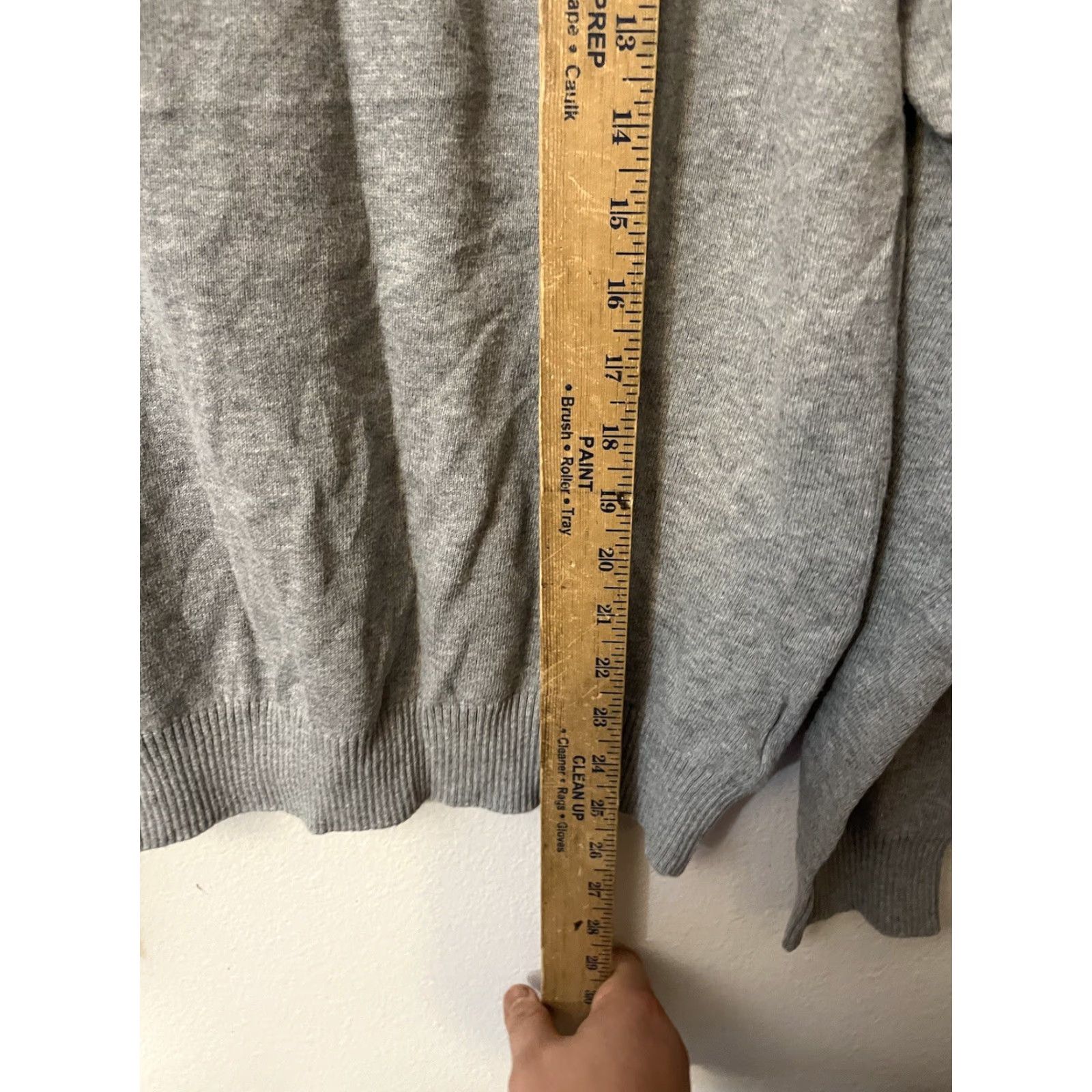 Vintage PENGUIN Cotton Sweater Mens L Gray Crew Neck Pullover Golf Classic Casual Size US L / EU 52-54 / 3 - 4 Thumbnail