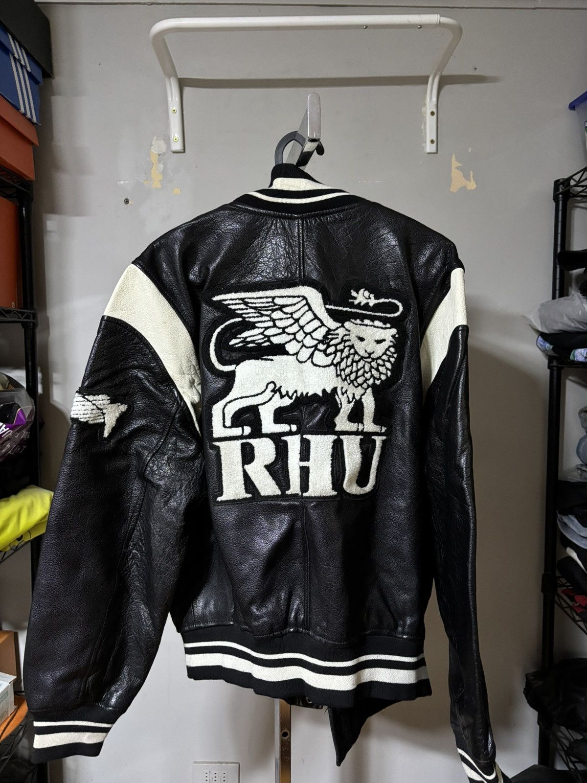 Rhude × Zara Zara x Rhuigi Varsity Jacket | M Size US M / EU 48-50 / 2 - 5 Thumbnail