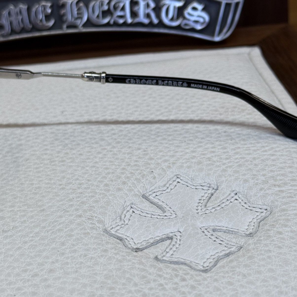 Chrome Hearts Chrome Hearts Frosted Glasses Size ONE SIZE - 8 Thumbnail