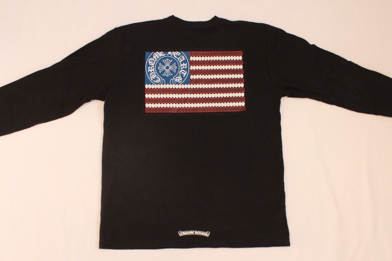 Chrome Hearts Chrome hearts Flag long sleeve Size US XL / EU 56 / 4 - 3 Thumbnail