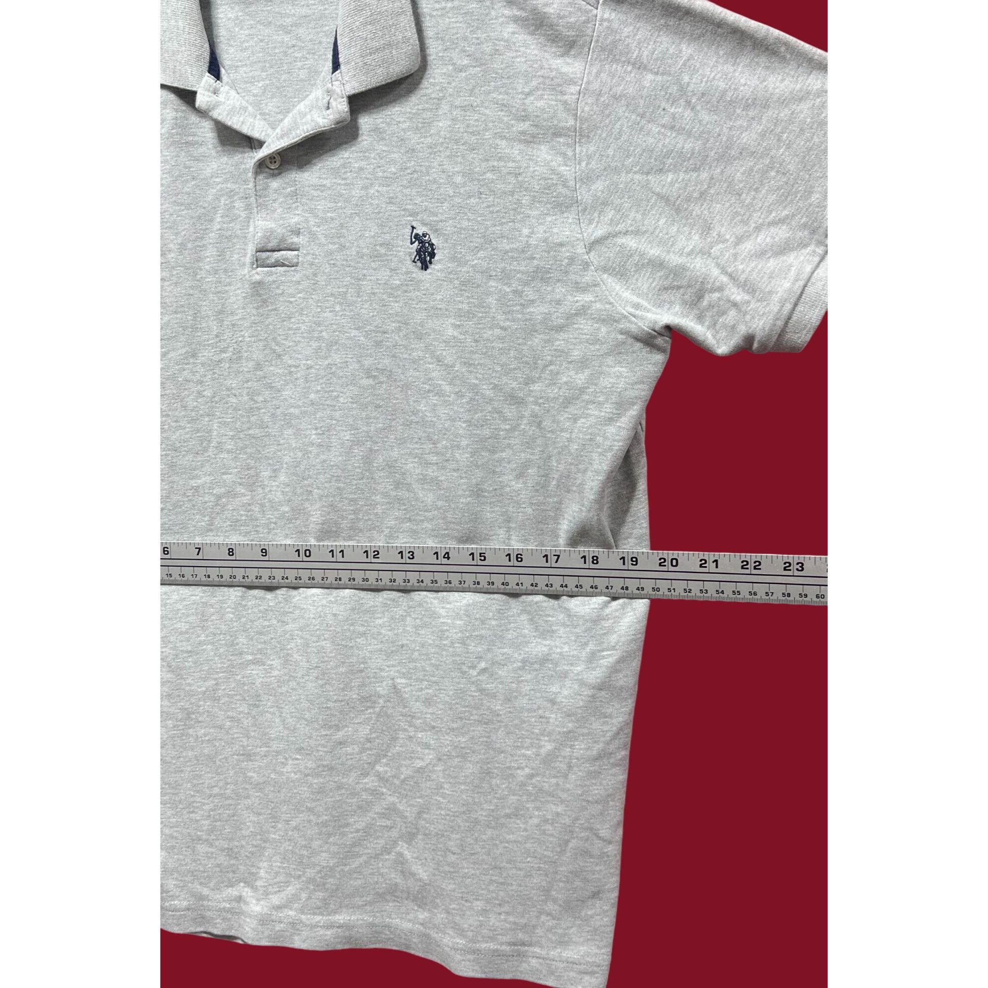 Other U.S Polo ASSN - Men's Short Sleeve T-Shirt - Grey - Large Size US L / EU 52-54 / 3 - 4 Thumbnail