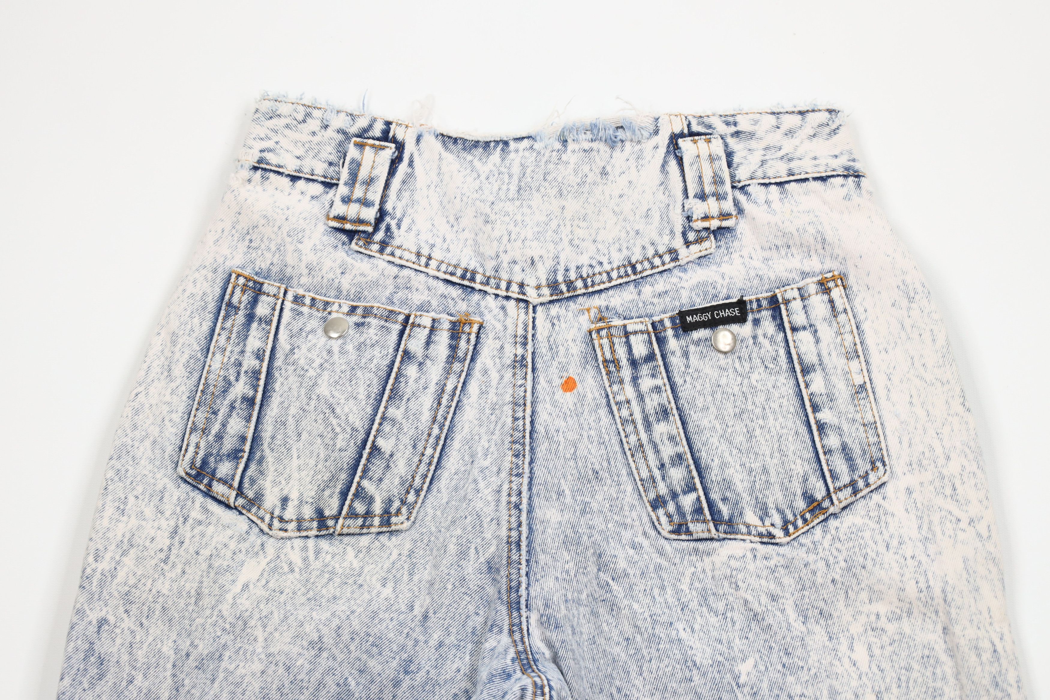 Vintage Vintage 80s 90s Streetwear Wash Tapered Leg Jeans Cotton Size 26" / US 2 / IT 38 - 10 Thumbnail