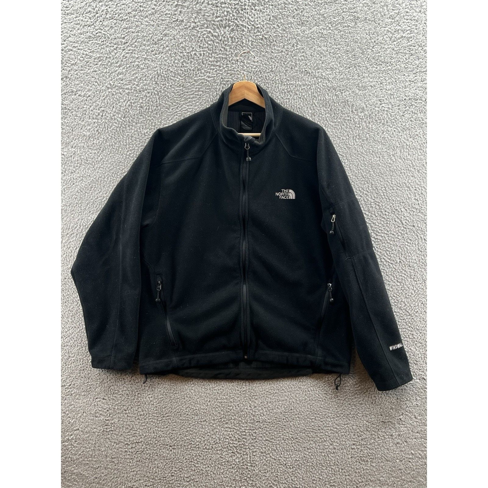 The North Face The North Face Men’s Windwall Black Fleece Jacket Size Large Size US L / EU 52-54 / 3 - 1 Thumbnail