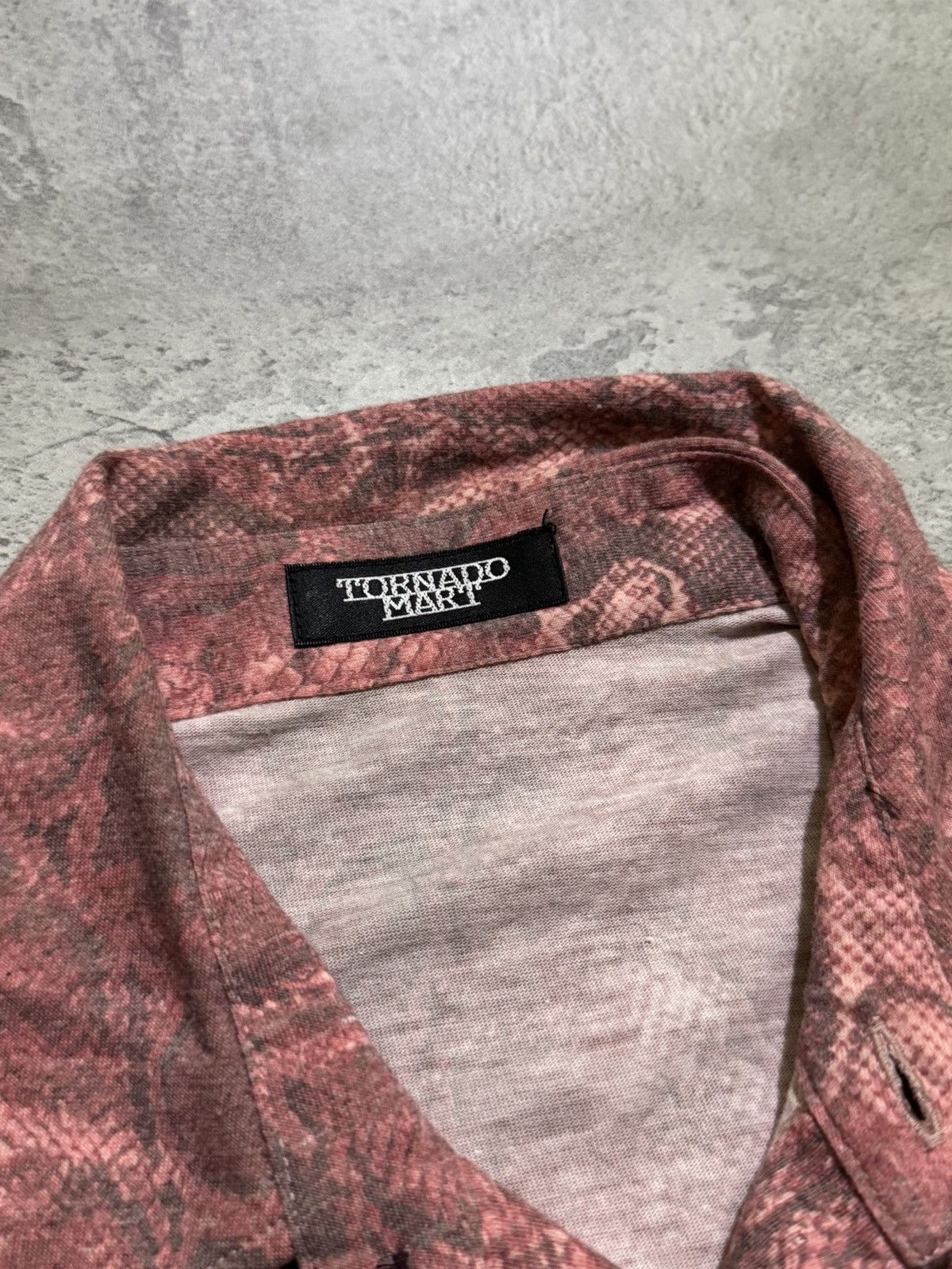 Tornado Mart 2000s Tornado Mart Snakeskin Ifsixwasnine Shirt Size US M / EU 48-50 / 2 - 5 Thumbnail