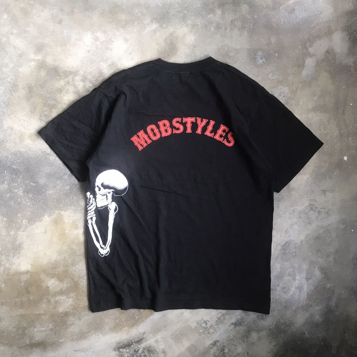 Japanese Brand T-Shirt Mobstyles Skull Size US L / EU 52-54 / 3 - 5 Thumbnail