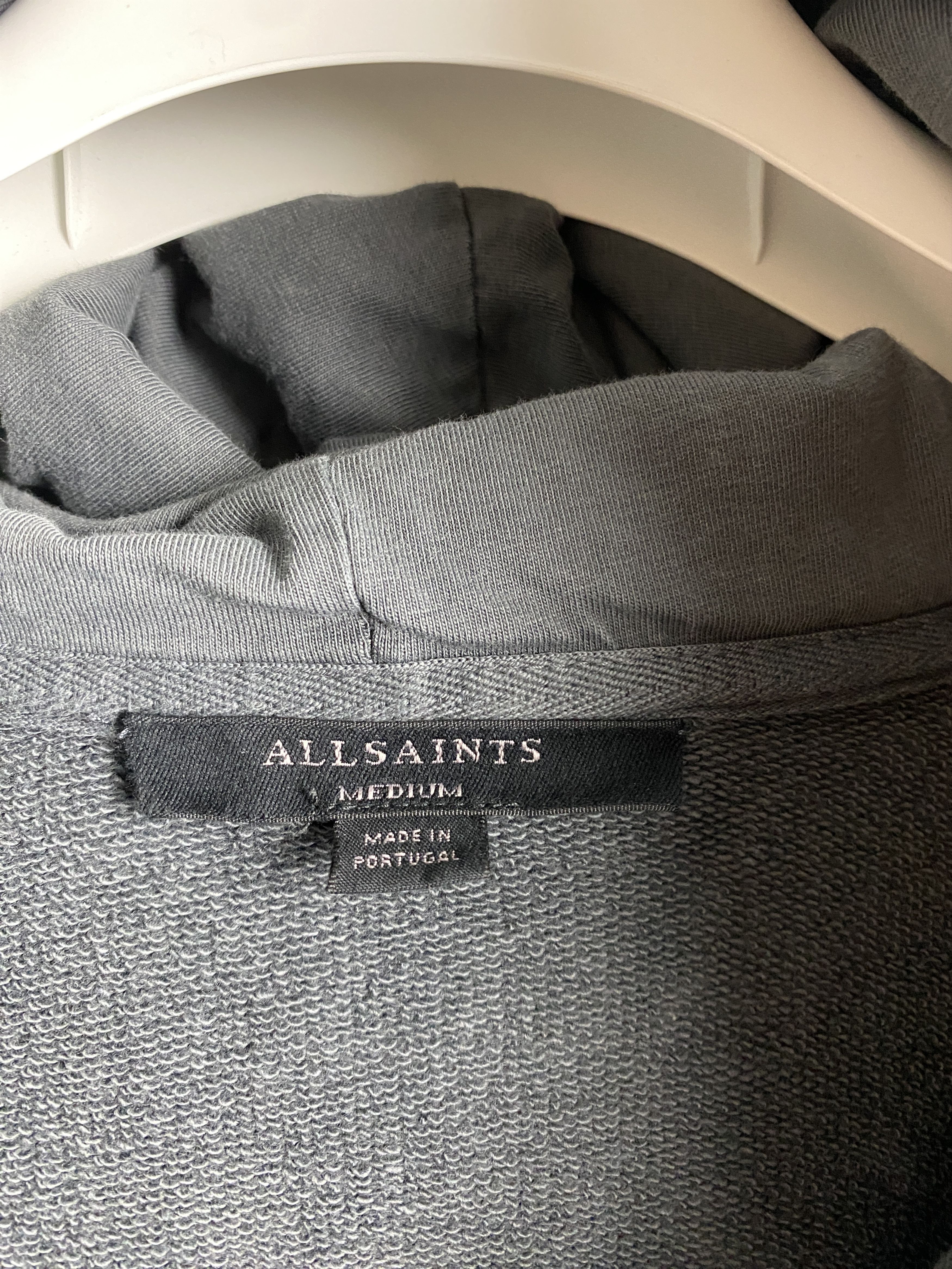 Allsaints Allsaints Xonda Hoody Dress full zip hoodie Size M / US 6-8 / IT 42-44 - 4 Thumbnail