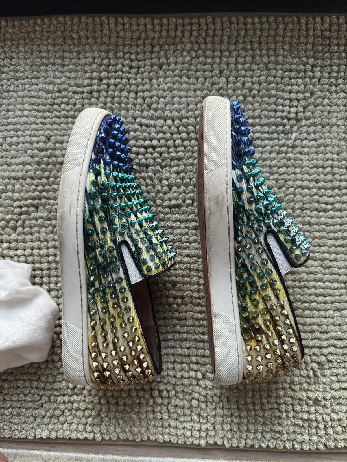 Christian Louboutin Christian Louboutin Roller Boat Flat Multi Colour Size US 7.5 / EU 40-41 - 3 Thumbnail