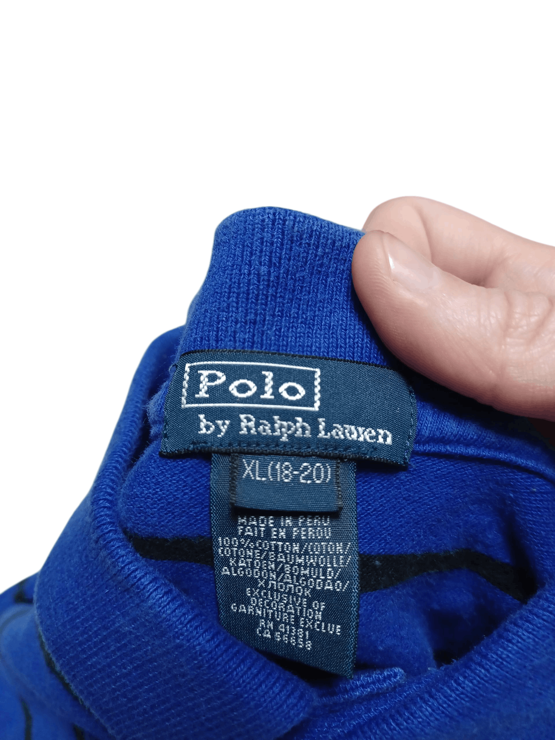Polo Ralph Lauren POLO RALPH LAUREN VINTAGE 90S RUGBY SHIRT OLDMONEY Size US S / EU 44-46 / 1 - 4 Thumbnail