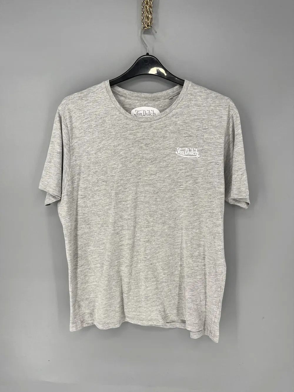 Other Vintage Von Dutch Y2K Mini Logo Grey T-Shirt Size US XL / EU 56 / 4 - 1 Thumbnail