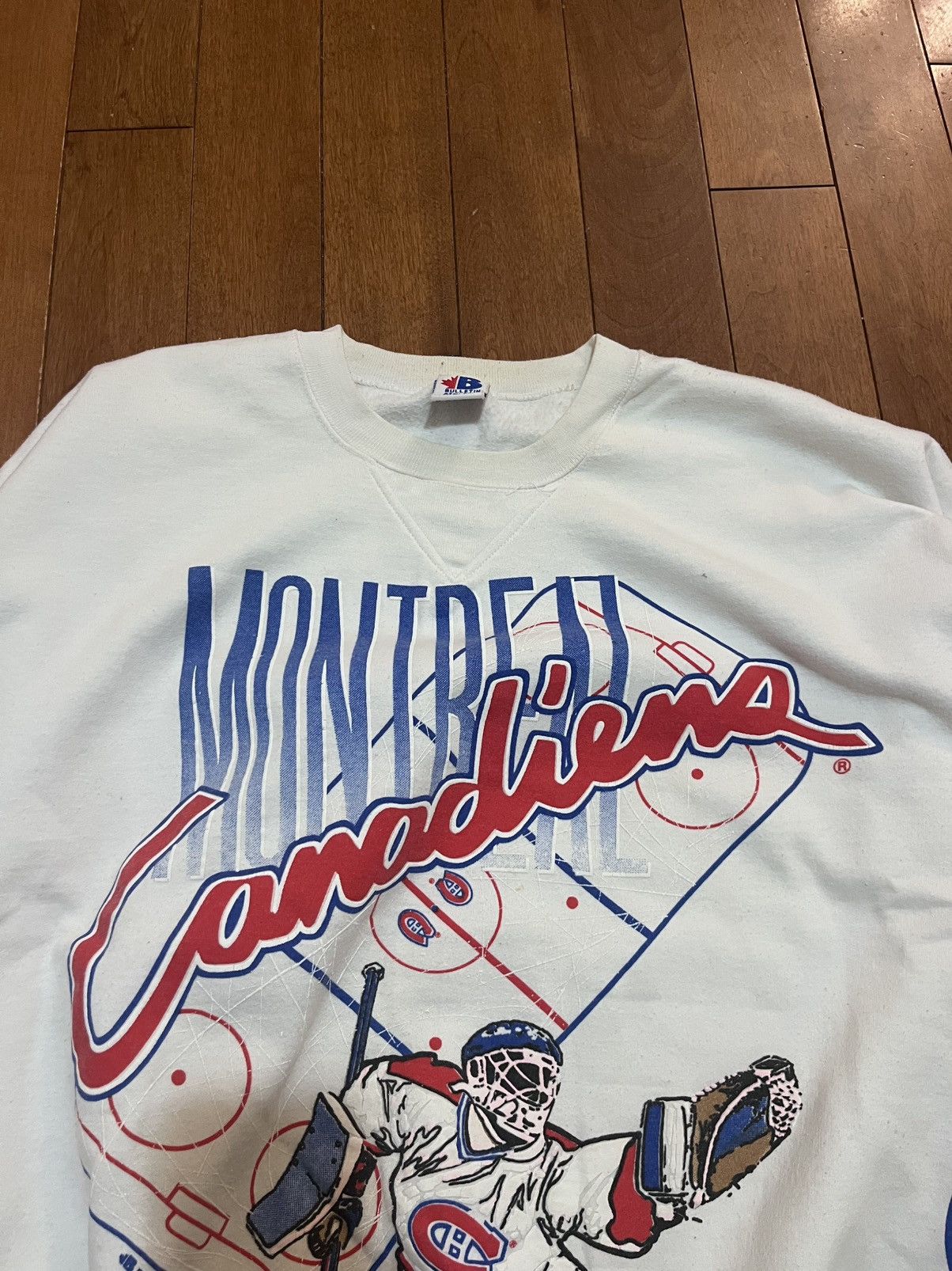 NHL Vintage nhl crewneck Size US XXL / EU 58 / 5 - 1 Thumbnail