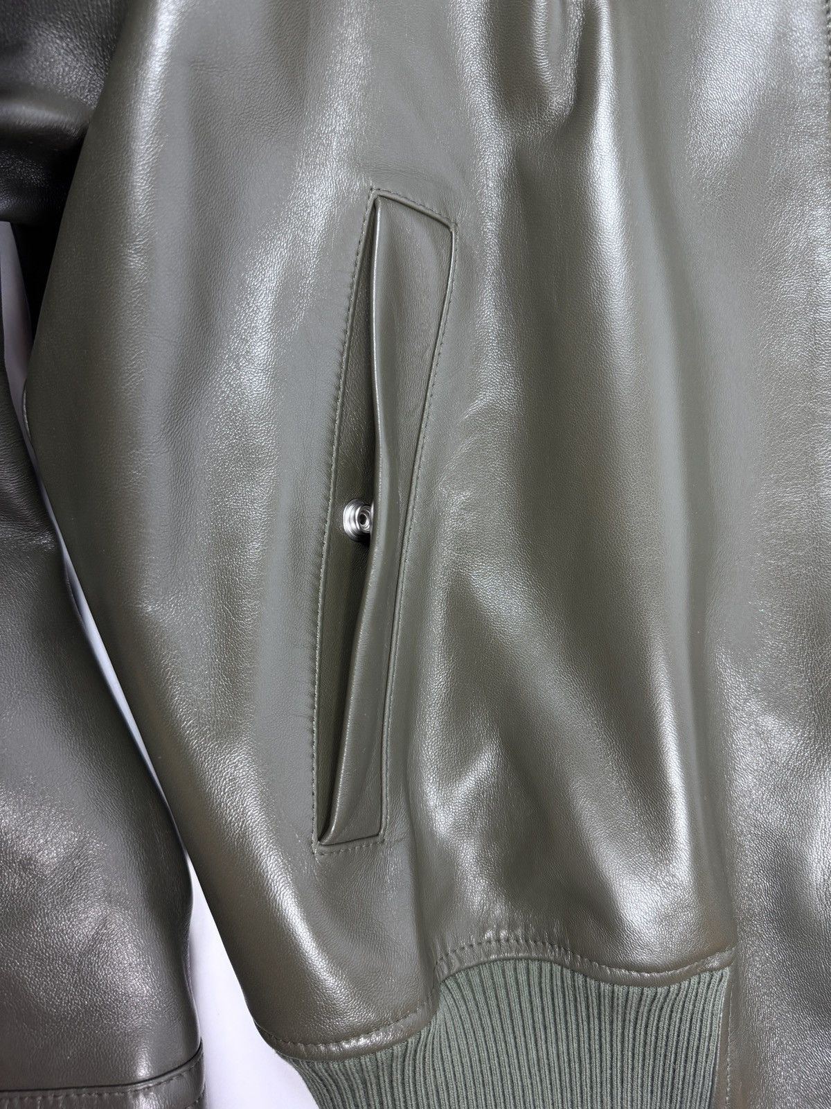 Bottega Veneta Intrecciato Blouson Leather Jacket Size US XXL / EU 58 / 5 - 5 Thumbnail