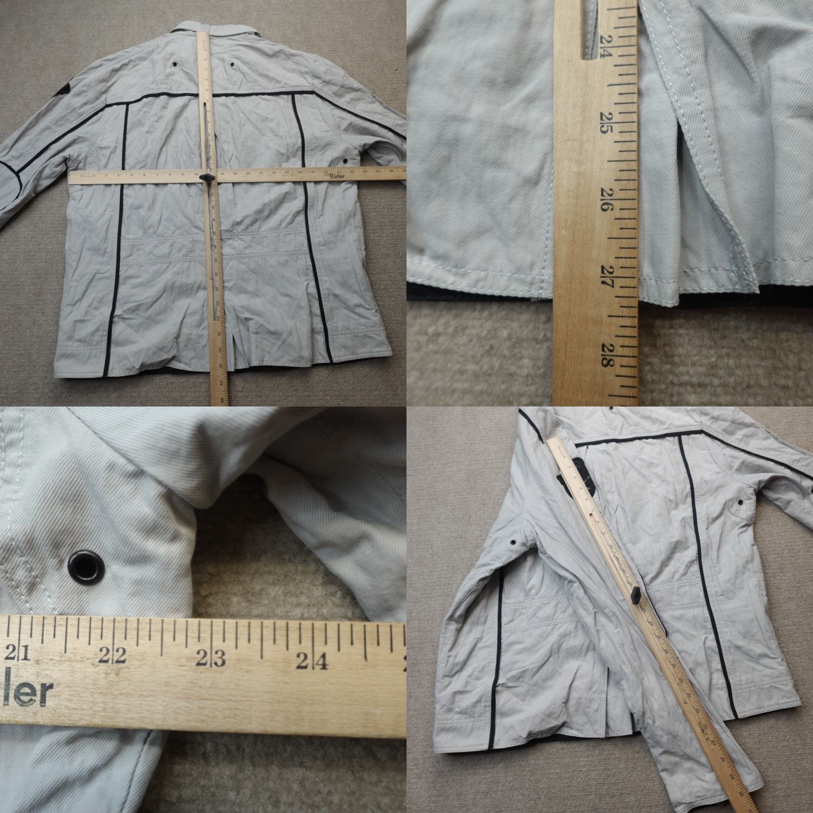 J.Crew **Gianfranco Ferre Men's XL Gray Windbreaker Jacket** User: **Gianfranco Ferre Men's Gray XL Windbreaker Jacket** Size US XL / EU 56 / 4 - 8 Thumbnail