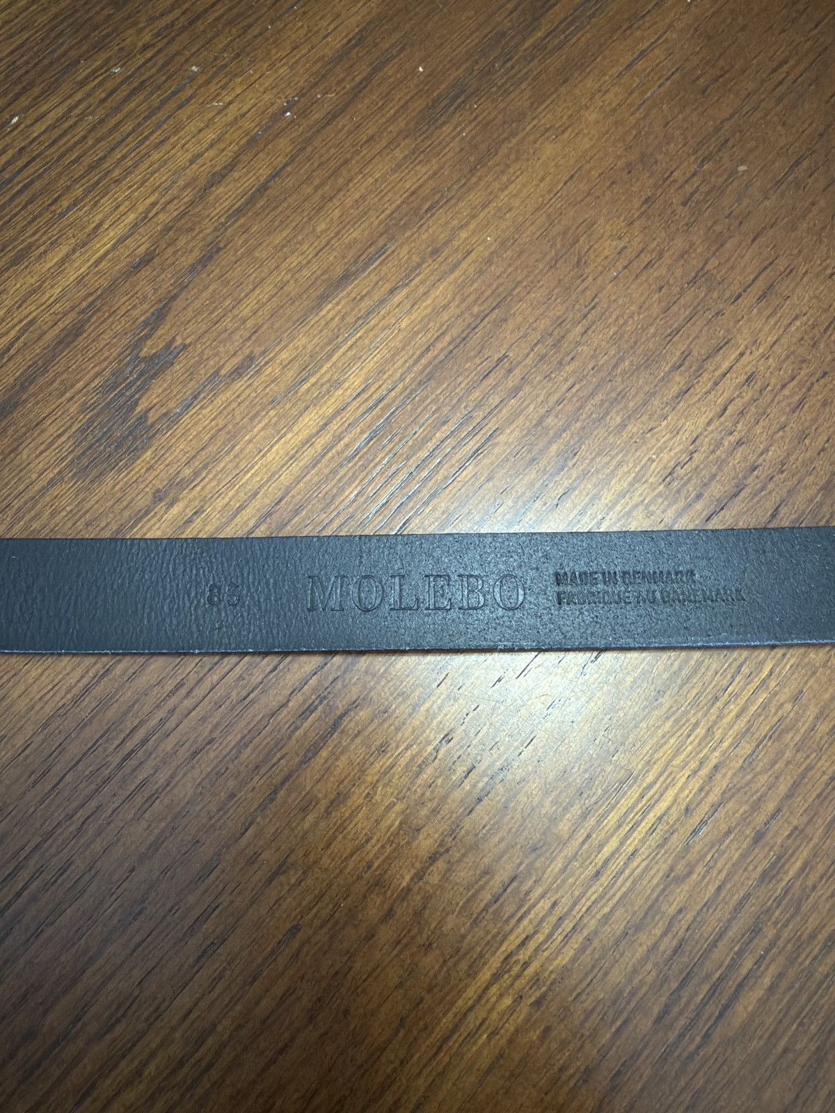Simons Leather Belt for Men Size 32 - 3 Thumbnail