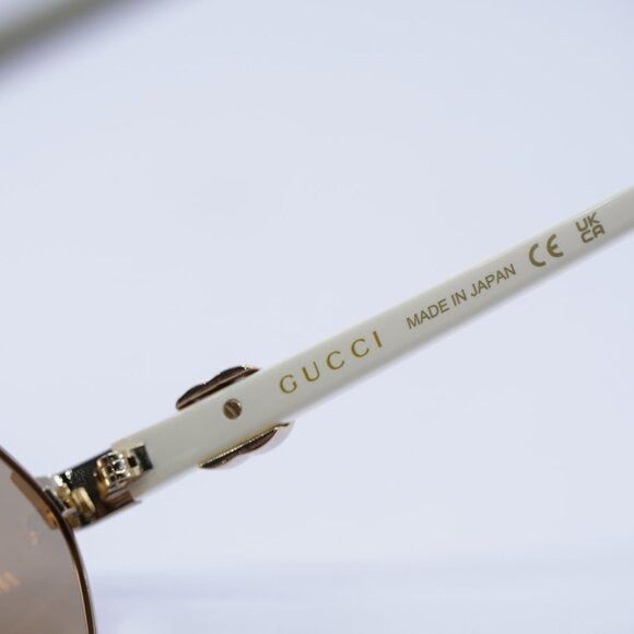 Gucci Gucci GG1593S 002 Sunglasses Endura Gold Oval Frame, Nude Size ONE SIZE - 7 Thumbnail