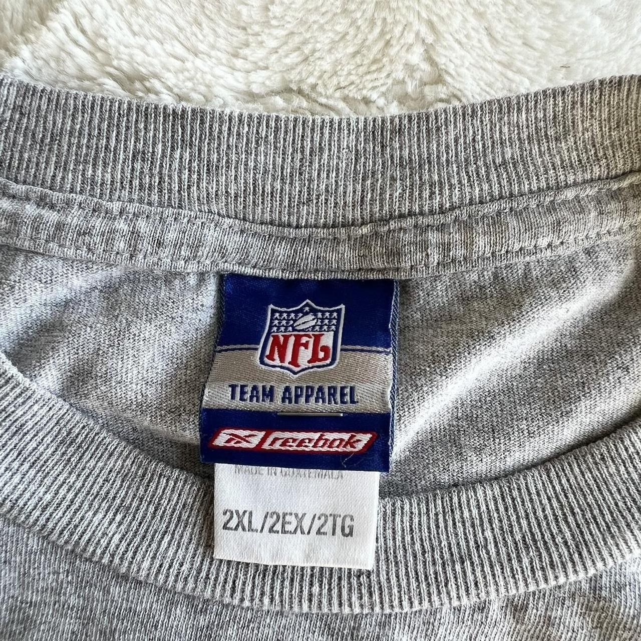 NFL Vintage Pittsburgh Steelers Shirt Tee Mens XXL Gray Reebok Size US XXL / EU 58 / 5 - 7 Thumbnail