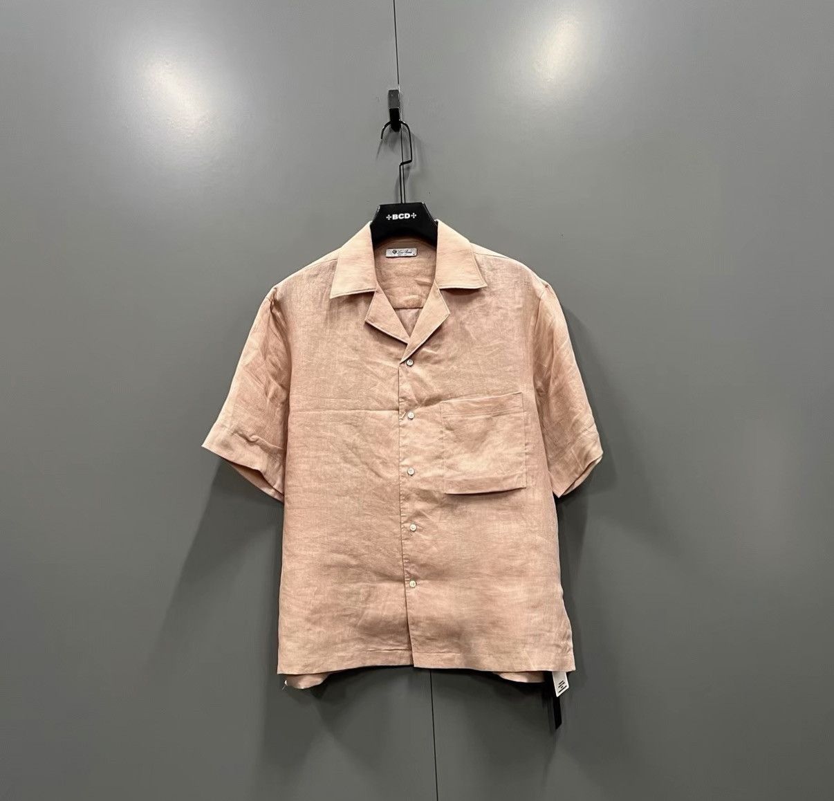 Loro Piana Loro Piana Cuban Collar Short Sleeve Shirt J41 Size US XS / EU 42 / 0 - 1 Thumbnail