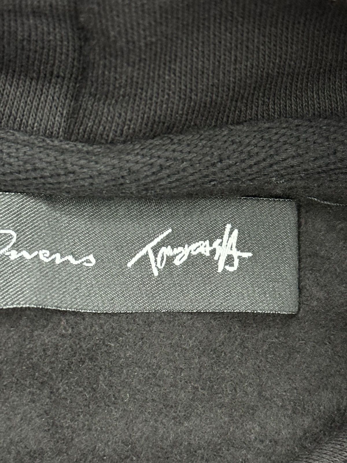 Rick Owens Rick Owens x Tommy Cash Black Logo Hoodie Size US M / EU 48-50 / 2 - 6 Thumbnail