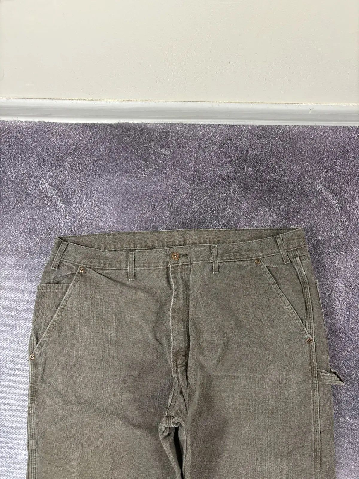 Dickies × Vintage Vintage Dickies Y2K Olive Skate Hype Baggy Pants Jeans Size US 40 / EU 56 - 8 Thumbnail