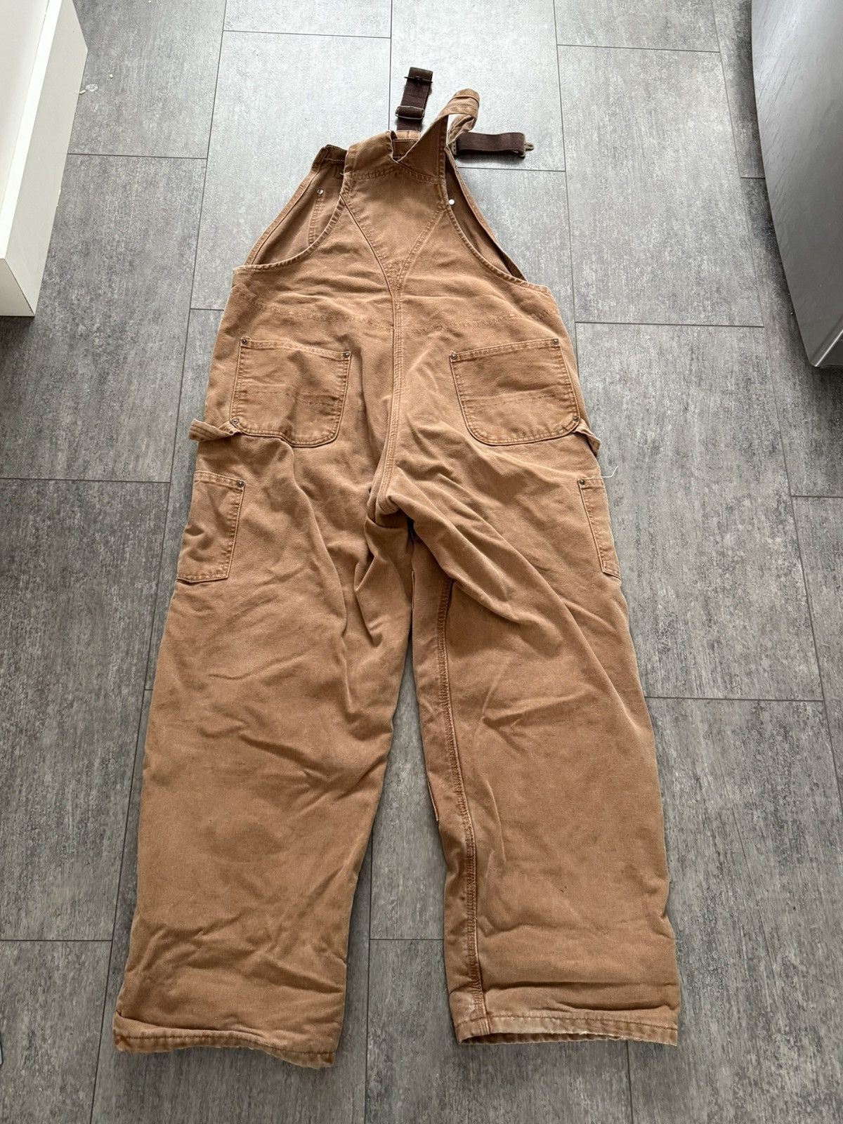 Carhartt Carhartt R42 BRN 40x30 Workwear Overalls Size US 40 / EU 56 - 6 Thumbnail