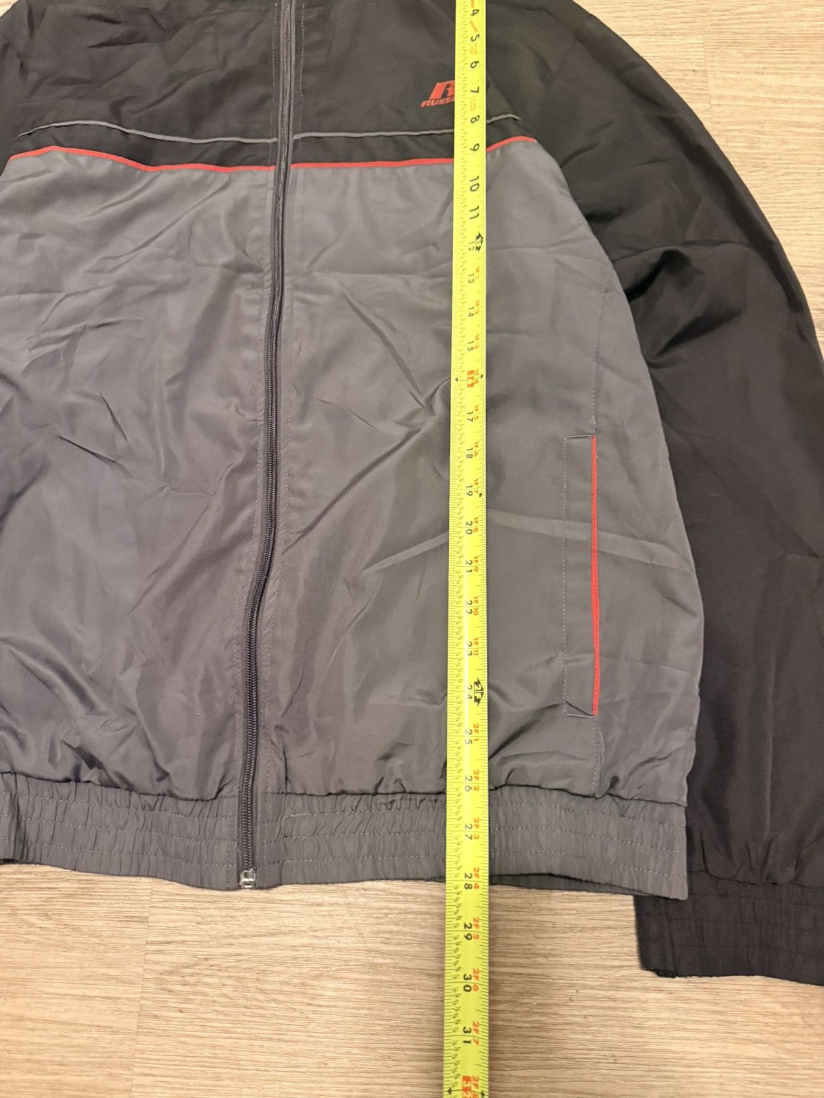 Russell Athletic Black & grey Russell Athletic windbreaker Size US L / EU 52-54 / 3 - 6 Thumbnail