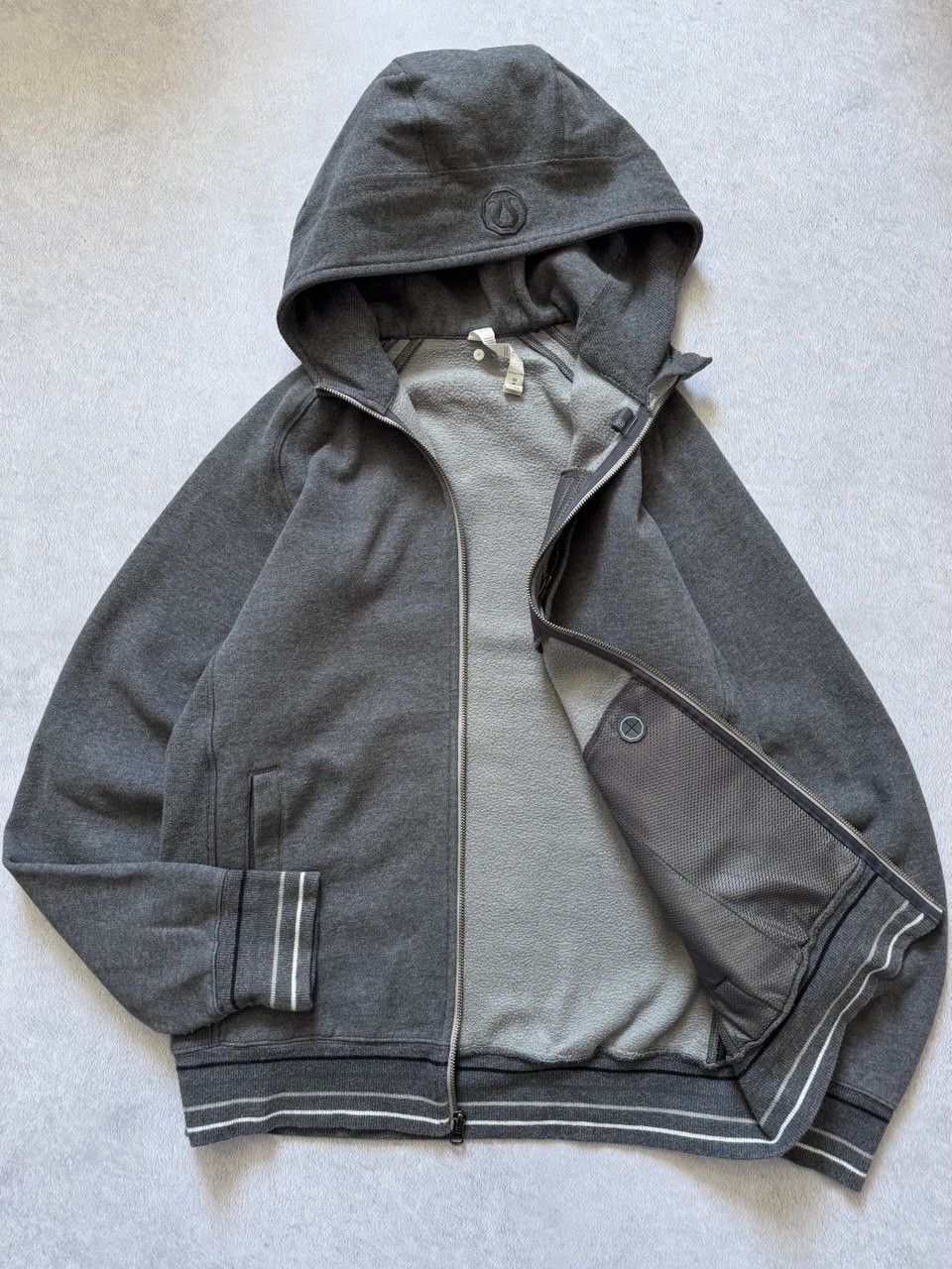 Lululemon Lululemon Grey Hoodie Heavyweight Technical Full Zip Size US M / EU 48-50 / 2 - 11 Thumbnail