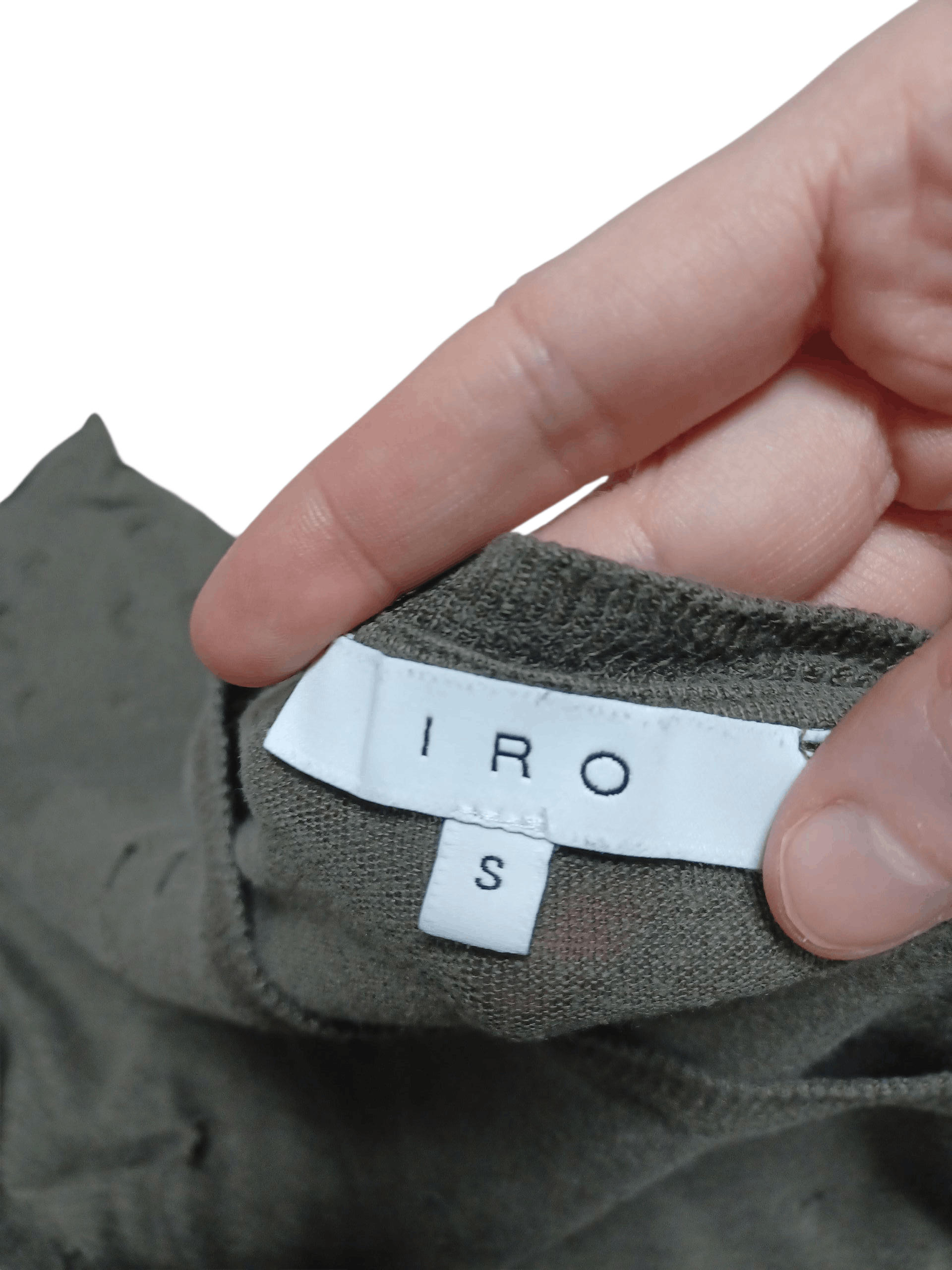 Iro IRO DISTRESSED AVANT GARDE JAPANESE TEE Size US S / EU 44-46 / 1 - 3 Thumbnail