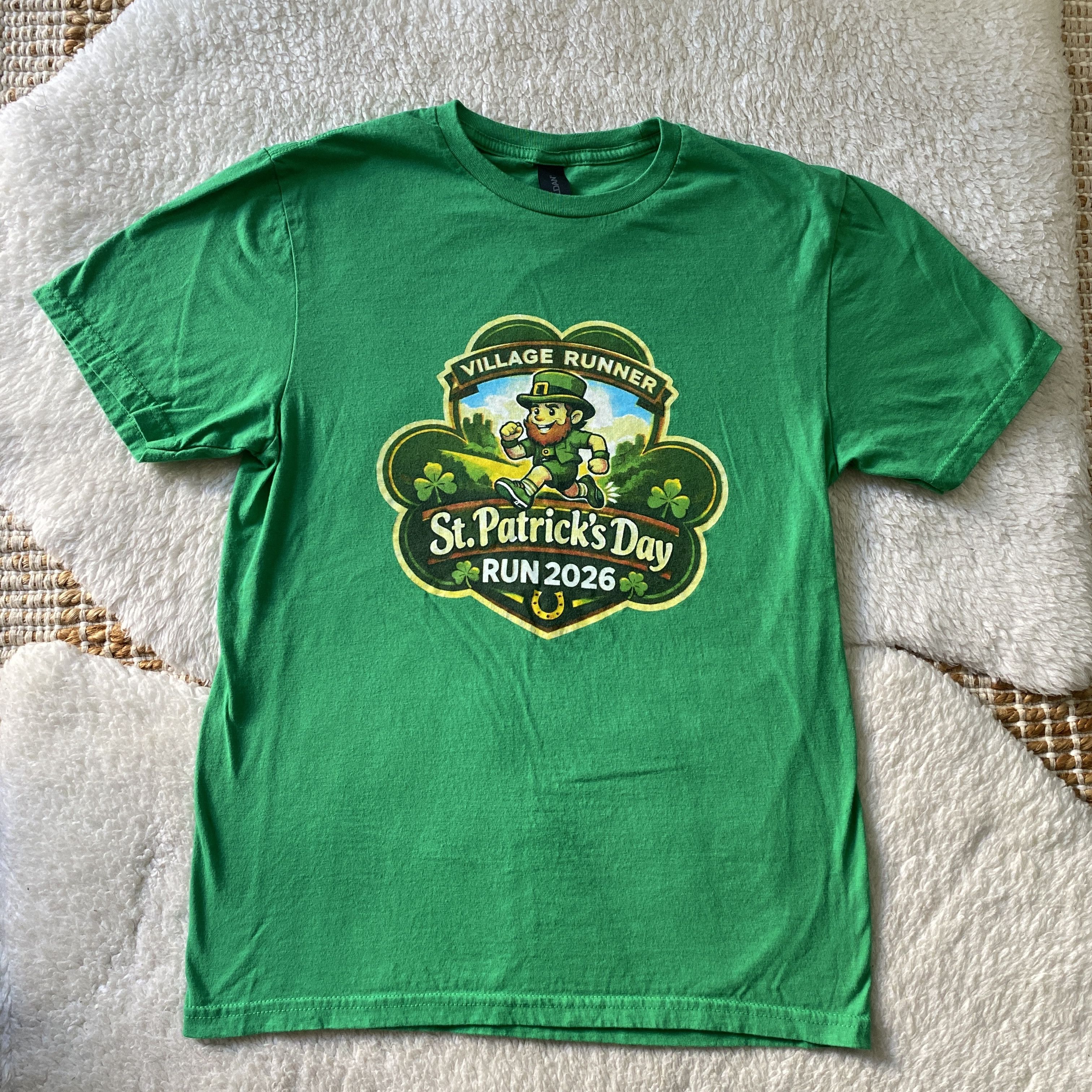 Other Village Runner St. Patrick’s Day 5K T-Shirt Small Size S / US 4 / IT 40 - 1 Thumbnail