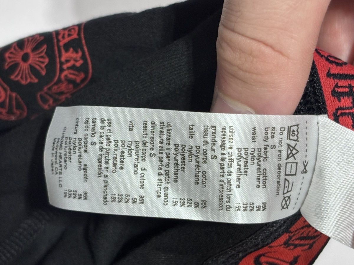 Chrome Hearts Chrome Hearts Black & Red Boxer Briefs Size ONE SIZE - 11 Thumbnail