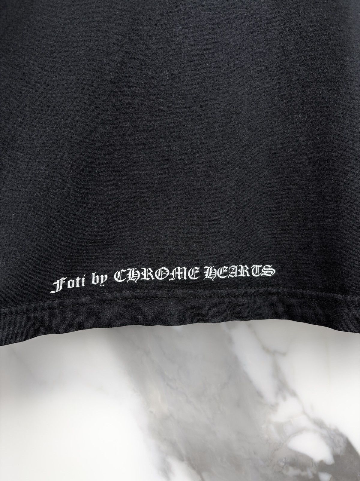 Chrome Hearts Chrome Hearts Vintage Foti Skull Horseshoe Back Logo Tshirt Size US M / EU 48-50 / 2 - 5 Thumbnail