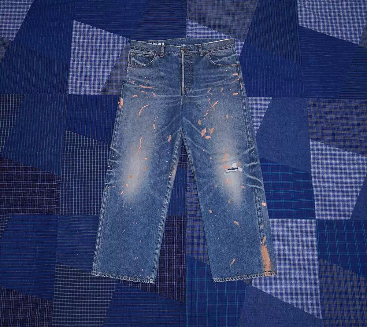 Visvim VISVIM 24aw SOCIAL SCULPTURE 01 WIDE DAMAGED-41 D41 | Grailed